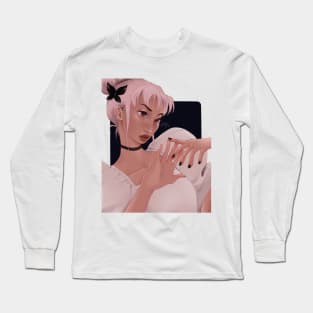 Butterfly girl Long Sleeve T-Shirt